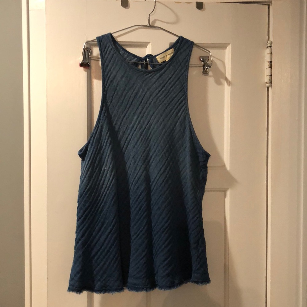 Denim ombré tank by Cloth & Stone